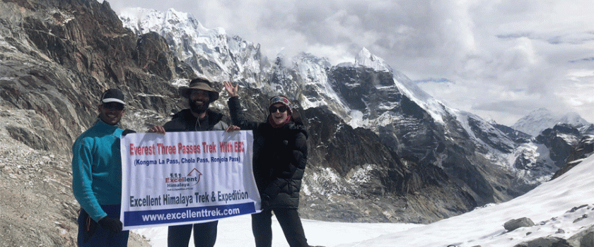 Three Passes Trek with Everest Base Camp