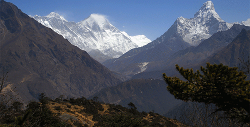 Everest for winter trek in Nepal