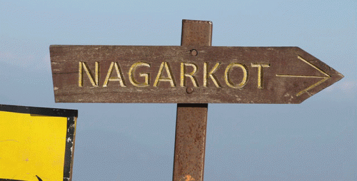 Way to Nagarkot from Chisapani